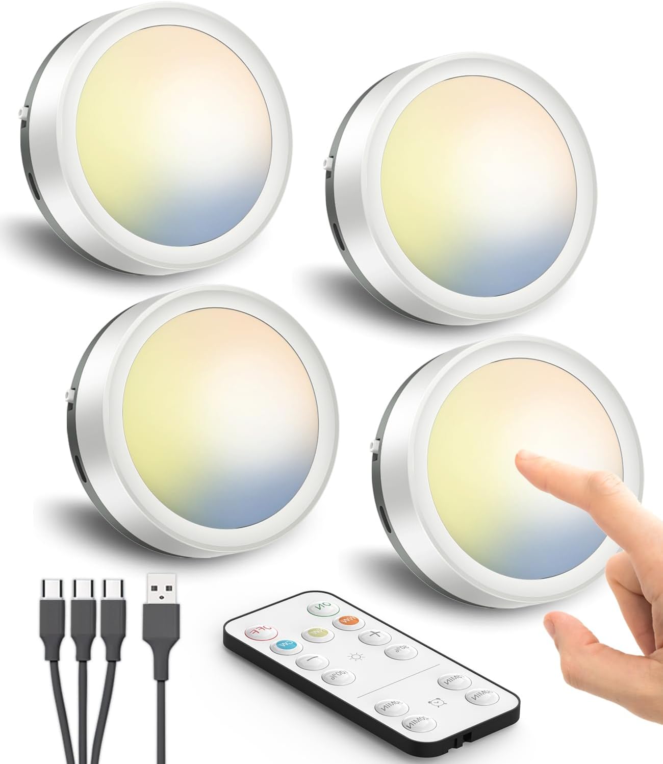 Usb-upgrade-lampe Mit Batteriesteuerung, Schnelltestlampe Mit 1600-mah-akku Und Magnethalterung