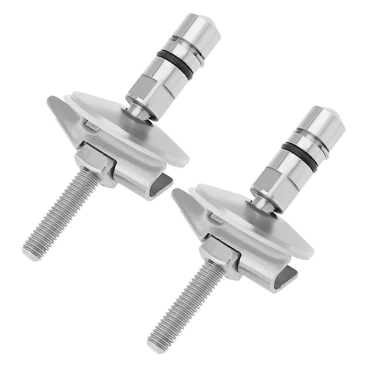 Paar M6 X 71,5 Mm Edelstahl-toilettensitz-befestigungsscharniere, C010 Befestigungswinkel