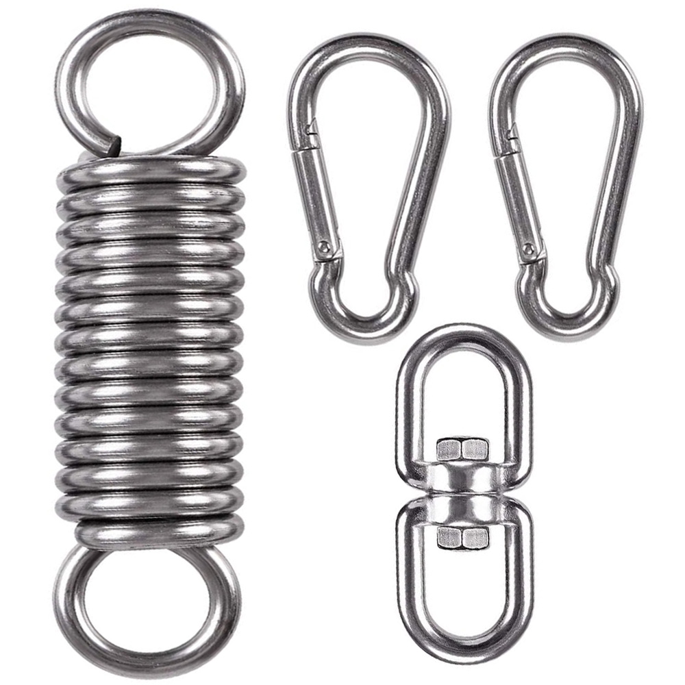 Hängematte, Aufhängeset, Drehbarer Aufhängehaken, Kompatibel Mit Boxsäcken, Hängematten, Schaukelstühlen, Verandaschaukeln, 227 Kg, Typ A