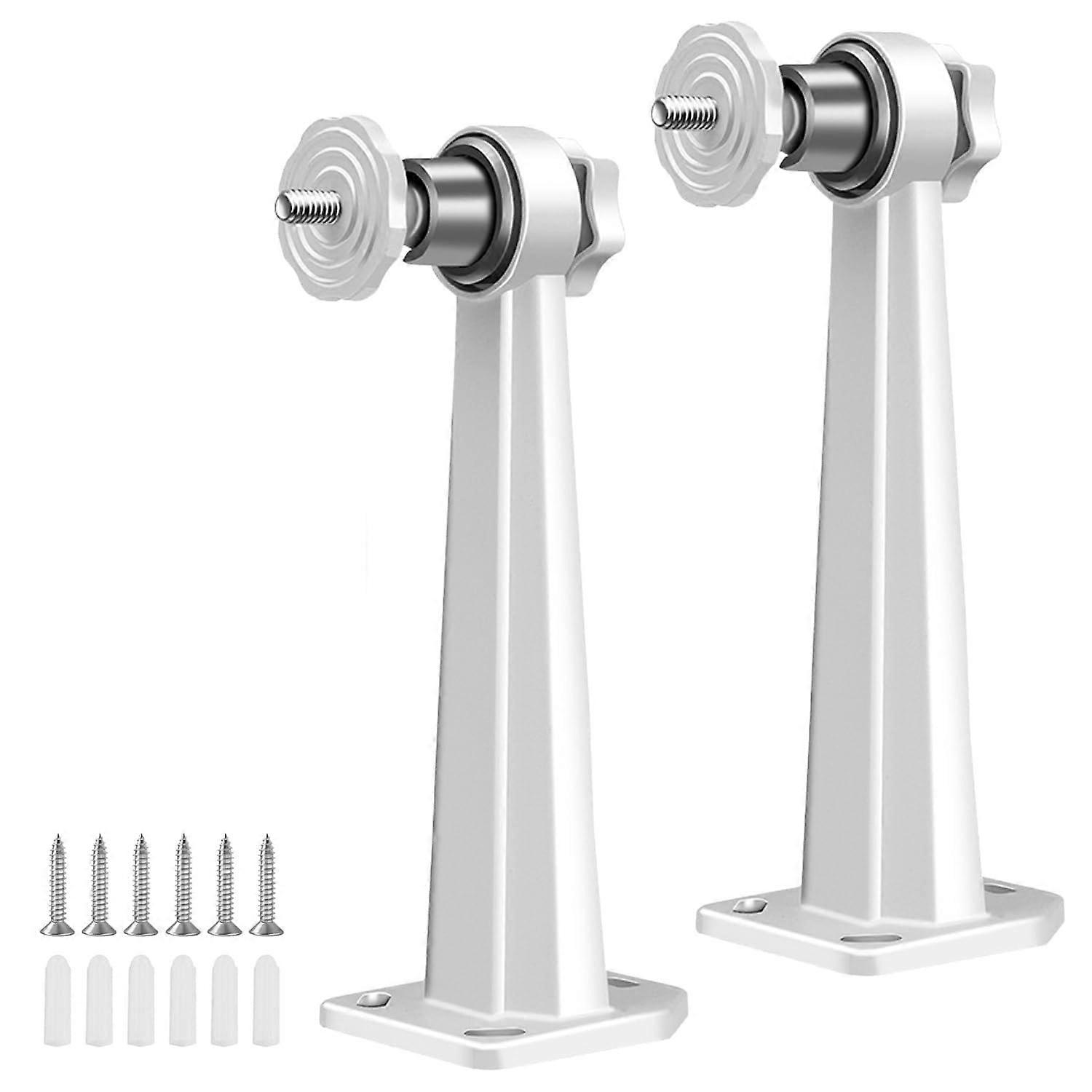 Set Aus 2 Wandhalterungen Für Sicherheitskameras, 360°-drehung Und 90°-neigung, Halterung Aus Aluminiumlegierung, Kompatibel Mit Videoüberwachungssystemen Für Den Innen- Und Außenbereich.