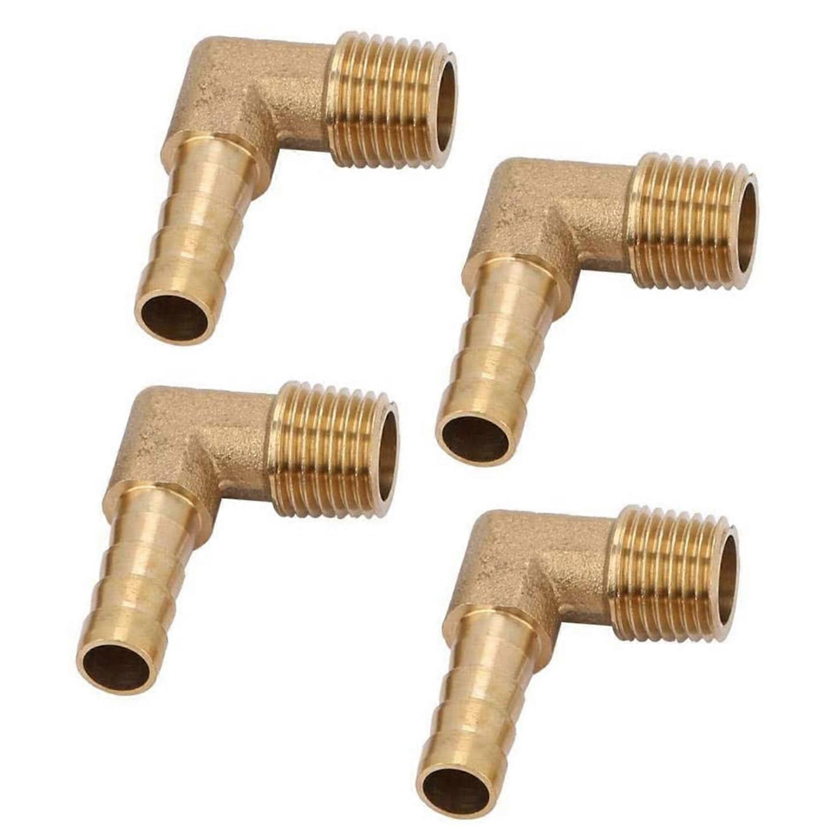Messing-winkelverschraubungen (außengewinde) Für Gartenschläuche, G1/4-zoll-adapter