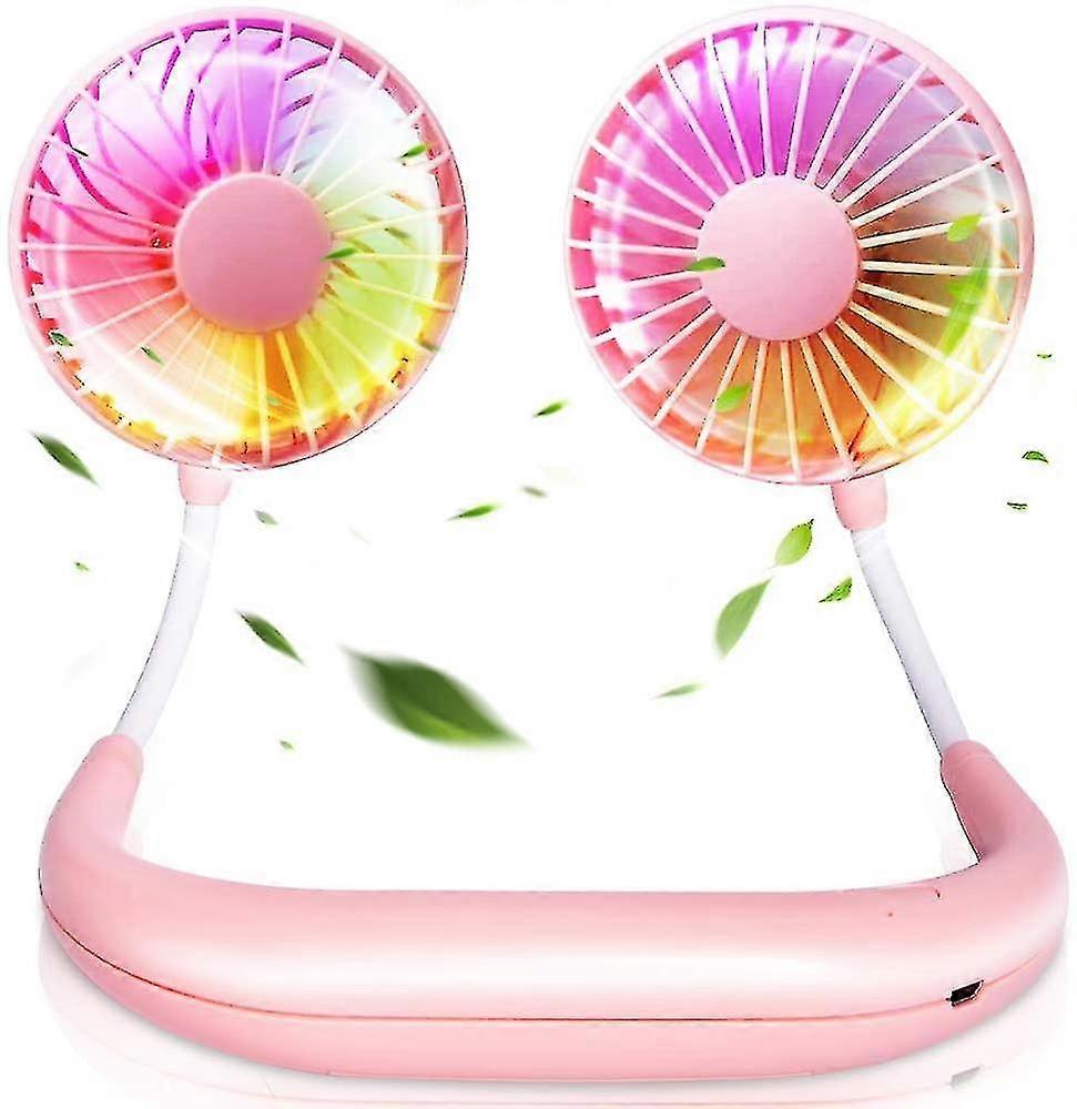 Tragbarer Nackenventilator, Mini-usb-freisprechventilator, Sport-nackenventilator, Laufventilator, Tragbarer Mini-nackenventilator