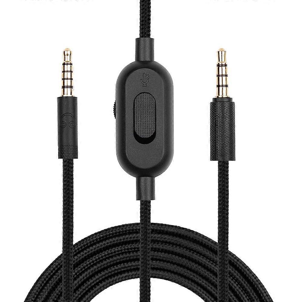 3,5-mm-klinkenstecker-auf-klinkenstecker-audiokabel Für Das Gaming-headset Zs0159 G433 / G233 / G Pro / G Pro X Mit Kabelgebundener Fernbedienung, Kabellänge: 2 M