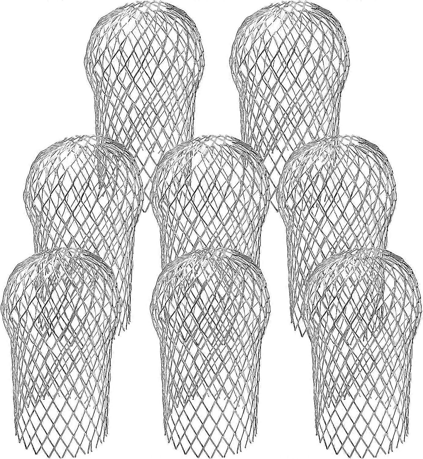 Set Aus 8 Kompatiblen Dachrinnen-fallrohrschutzvorrichtungen, Sieben Und Abdeckungen Zur Vermeidung Von Verstopfungen.