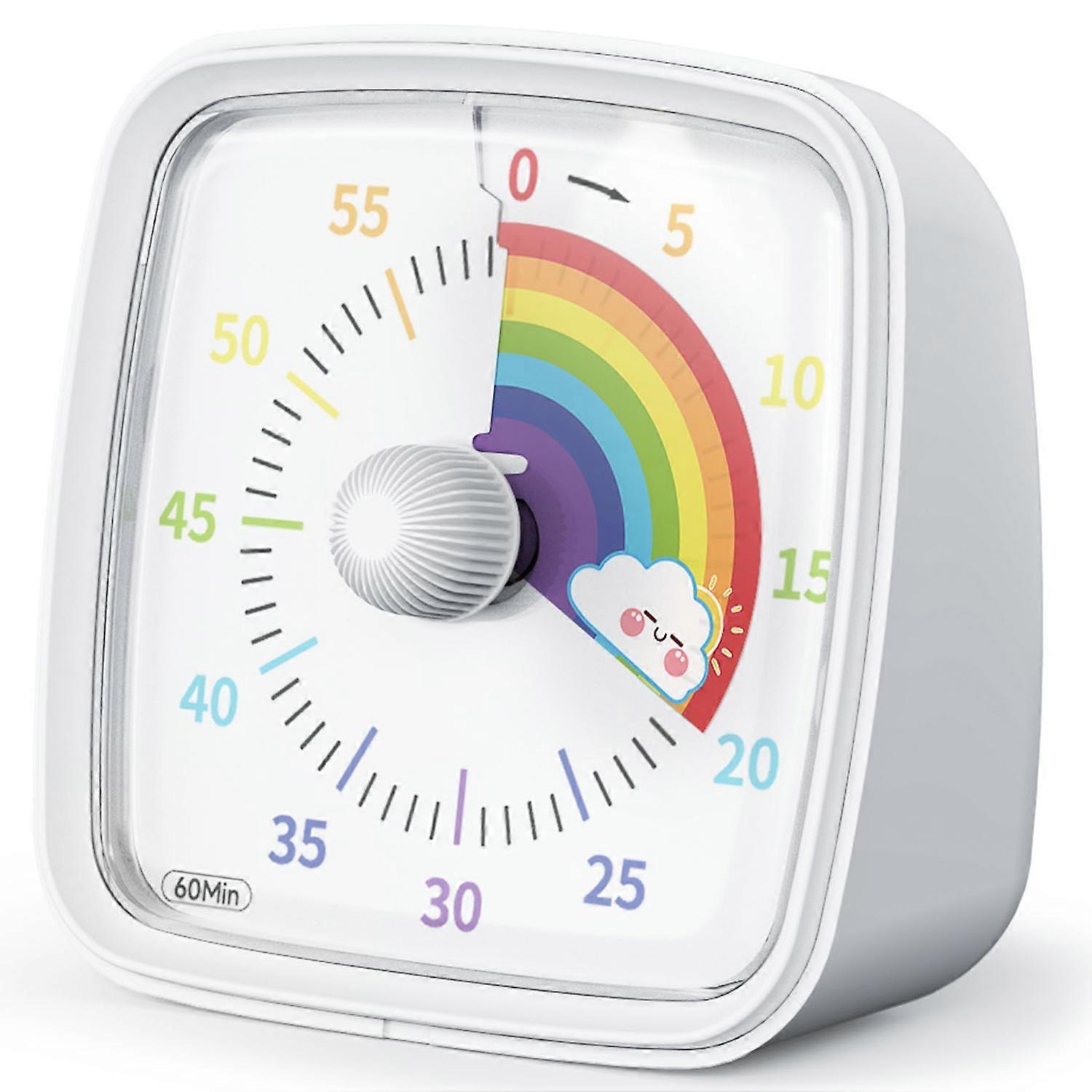 Vt03 60-minuten-visualtimer Mit Nachtlicht, Geeignet Für Kinder Und Erwachsene – Grün