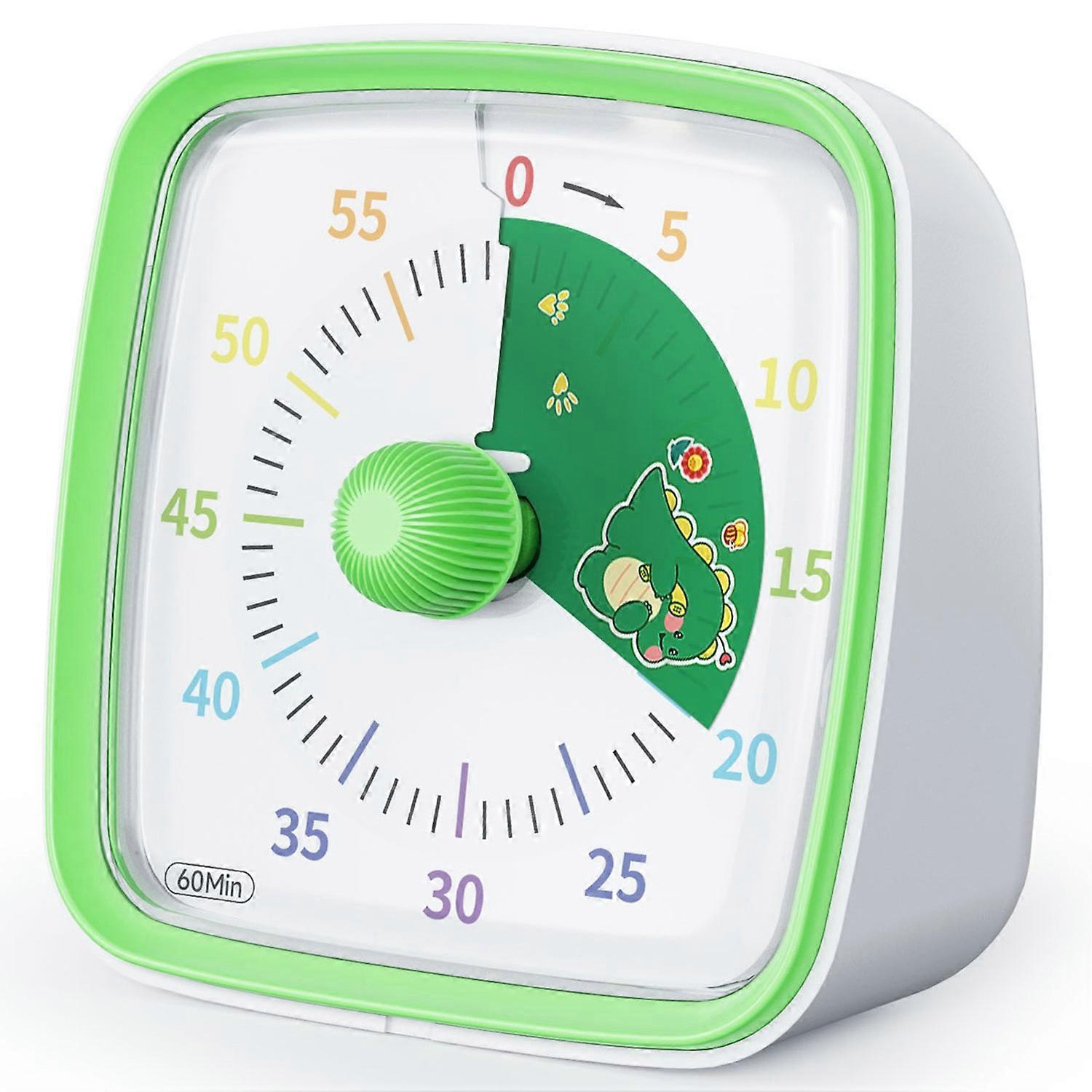 Vt03 60-minuten-visualtimer Mit Countdown Und Nachtlicht, Geeignet Für Kinder Und Erwachsene.