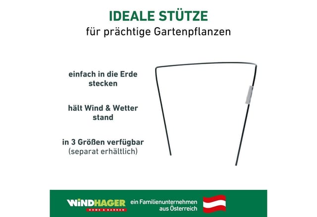 Windhager Staudenstütze Pflanzenstütze, 35x70 cm