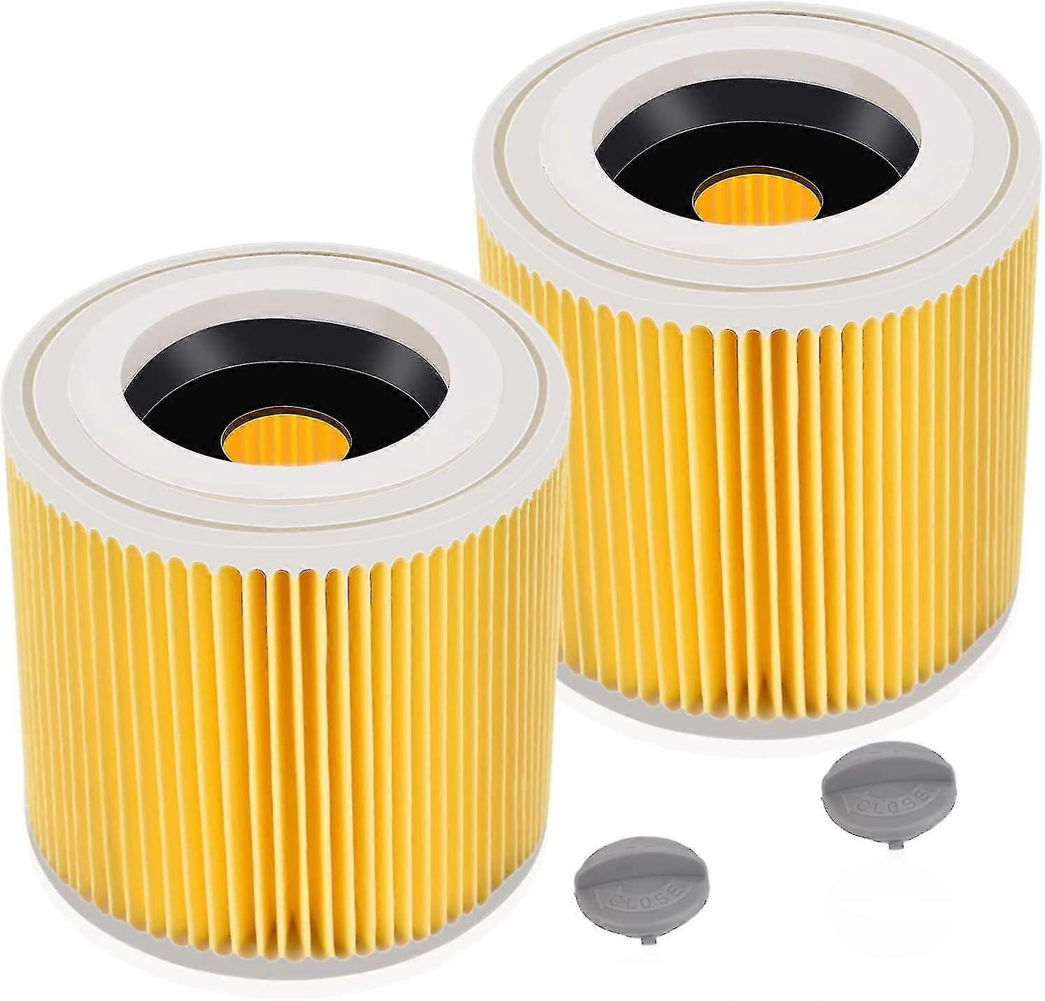 2 Filterpatronen Für Kärcher Staubsauger, Kompatibel Mit Den Modellen Wd2, Wd3, Wd3p, Wd3, Mv2 Und Mv3. Ersatzfilter Wd3: 6.414-552.0/6414552