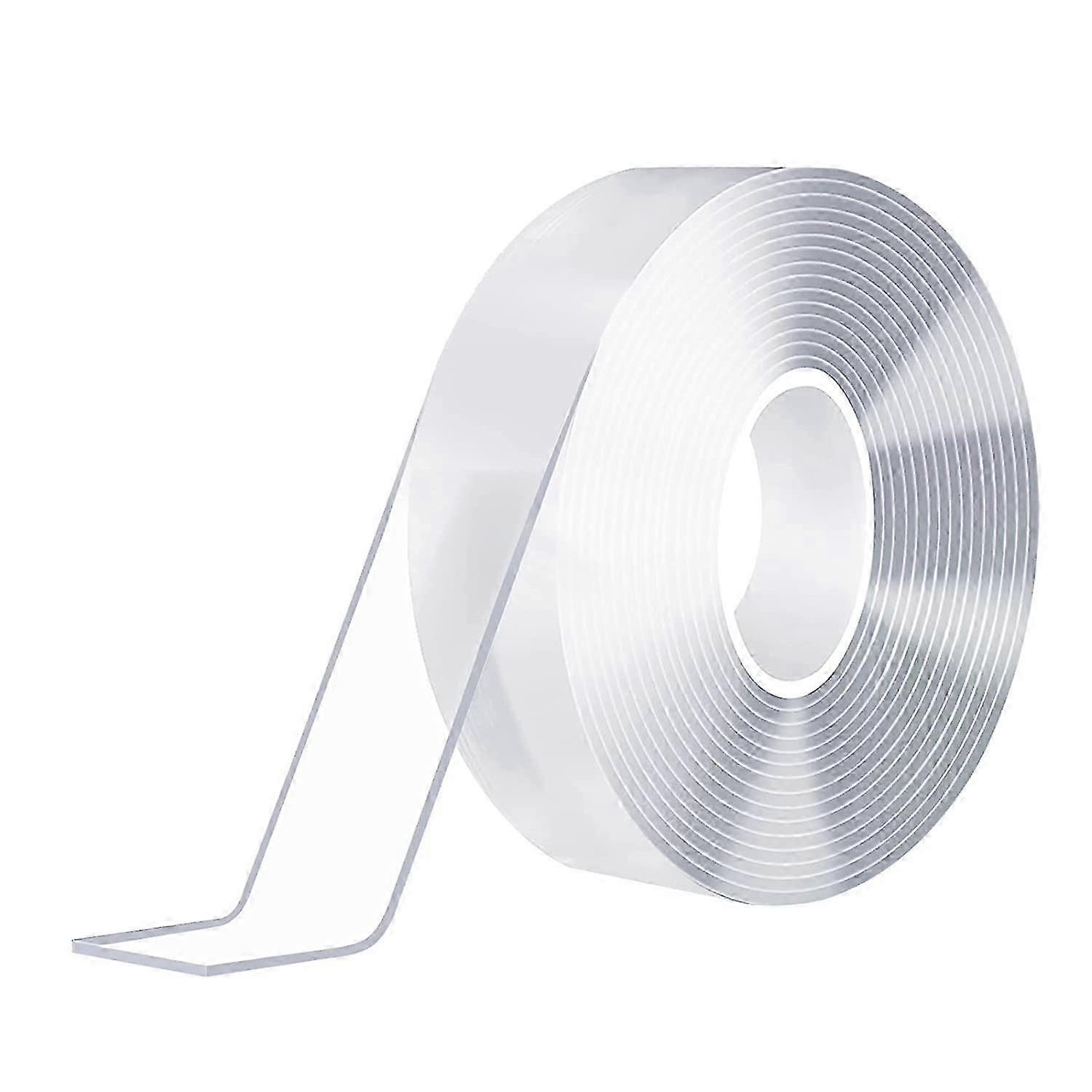 Extrem Starkes, Vielseitig Einsetzbares, Ablösbares, Transparentes Doppelseitiges Klebeband Superklebendes Nano-klebeband