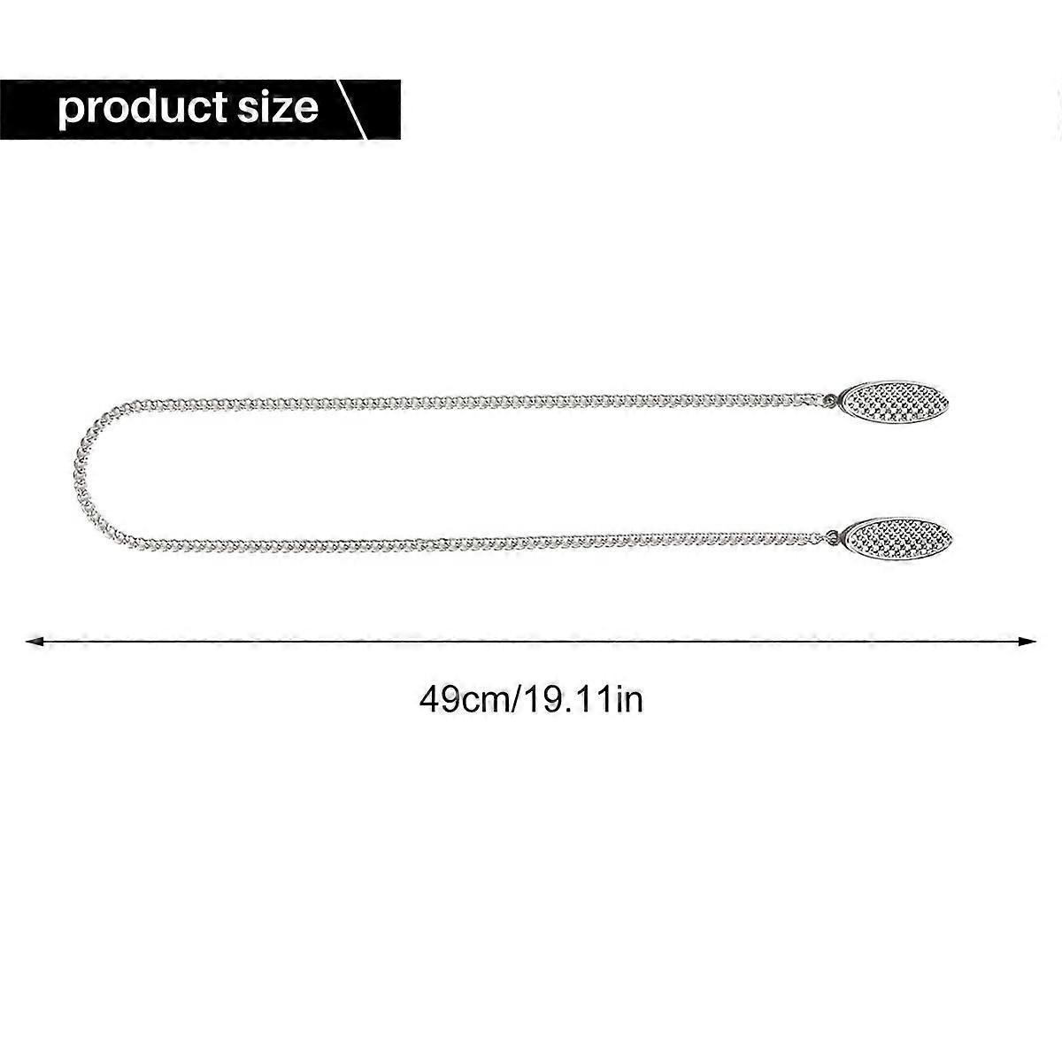Set Mit 4 Handtuchhaltern Mit Clips Und Flexibler Kette, Ideal Für Senioren, Erwachsene Und Kinder.