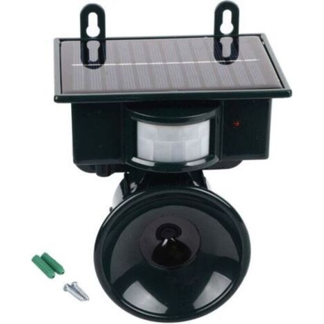 Soavoa Solarbetriebenes Ultraschall-vogelabwehrgerät, Wasserdicht, 150 Meter Reichweite, Für Garten Und Terrasse – Effektive, Leise Und Langlebige Schädlingsbekämpfung