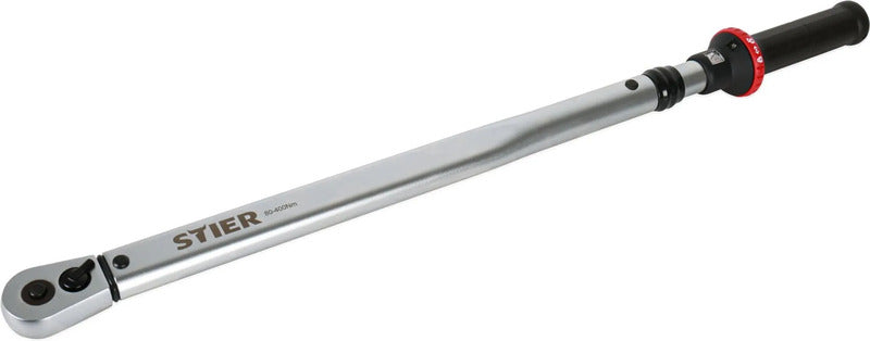 [gebraucht] B-ware Stier Drehmomentschlüssel 1/2" 80-400nm Präzise Auslösegenauigkeit Transportbox