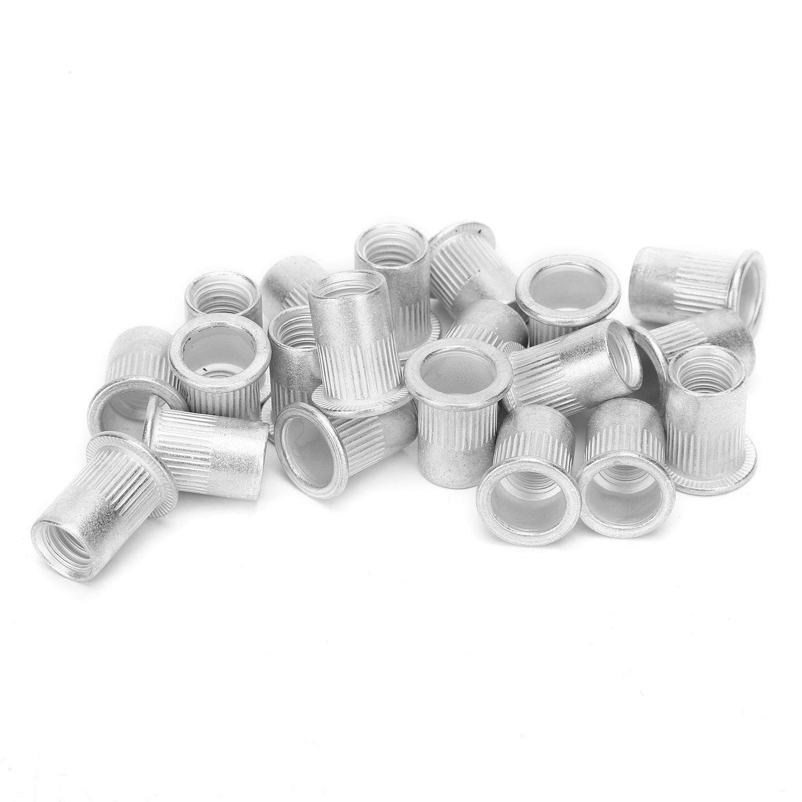 200 Stück Professionelle Aluminium-gewindemuttern, Nietmuttern, M8 Befestigungszubehör