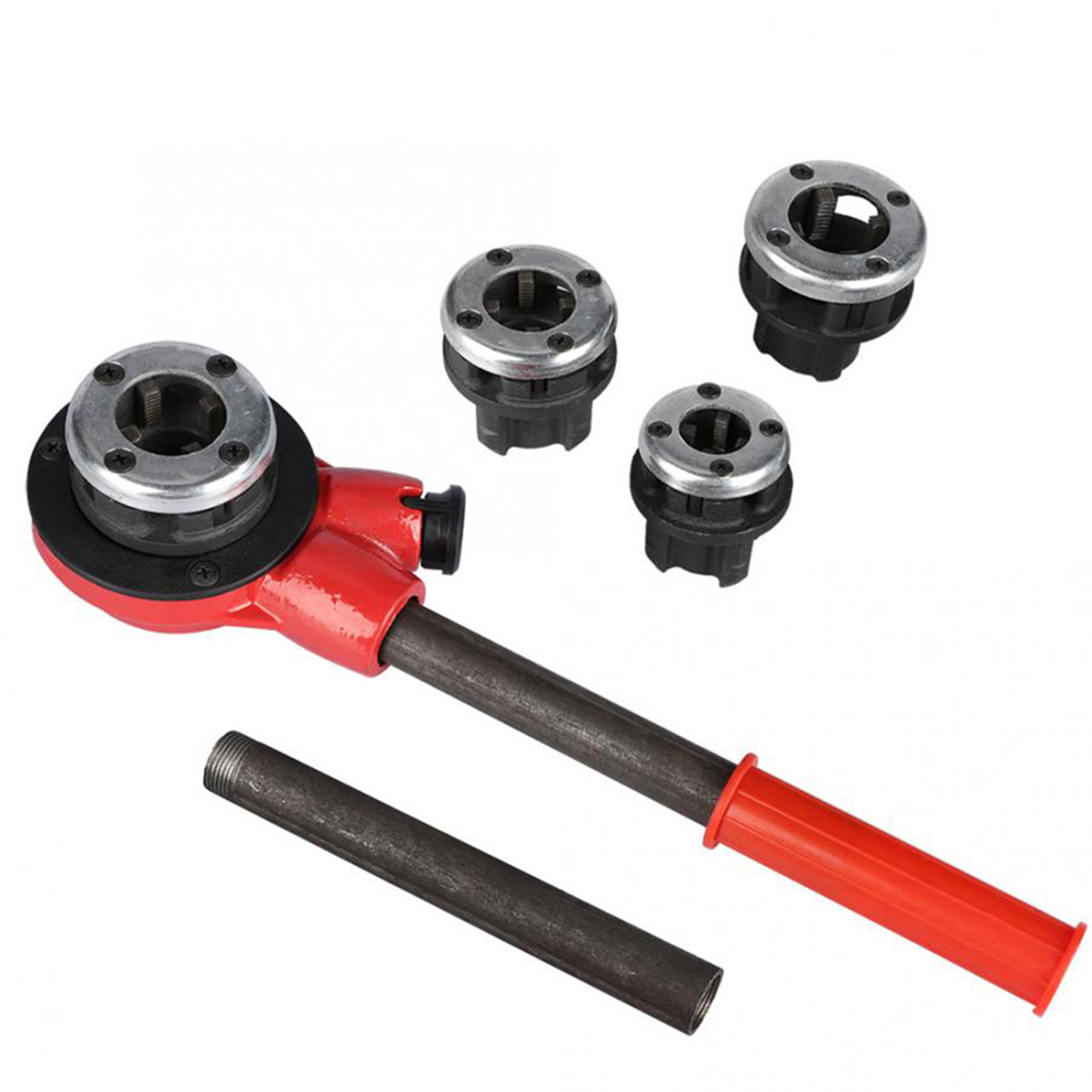 4-teiliges Set Handgeschraubter Sanitärrohre (1/2", 3/4", 1", 1-1/4")