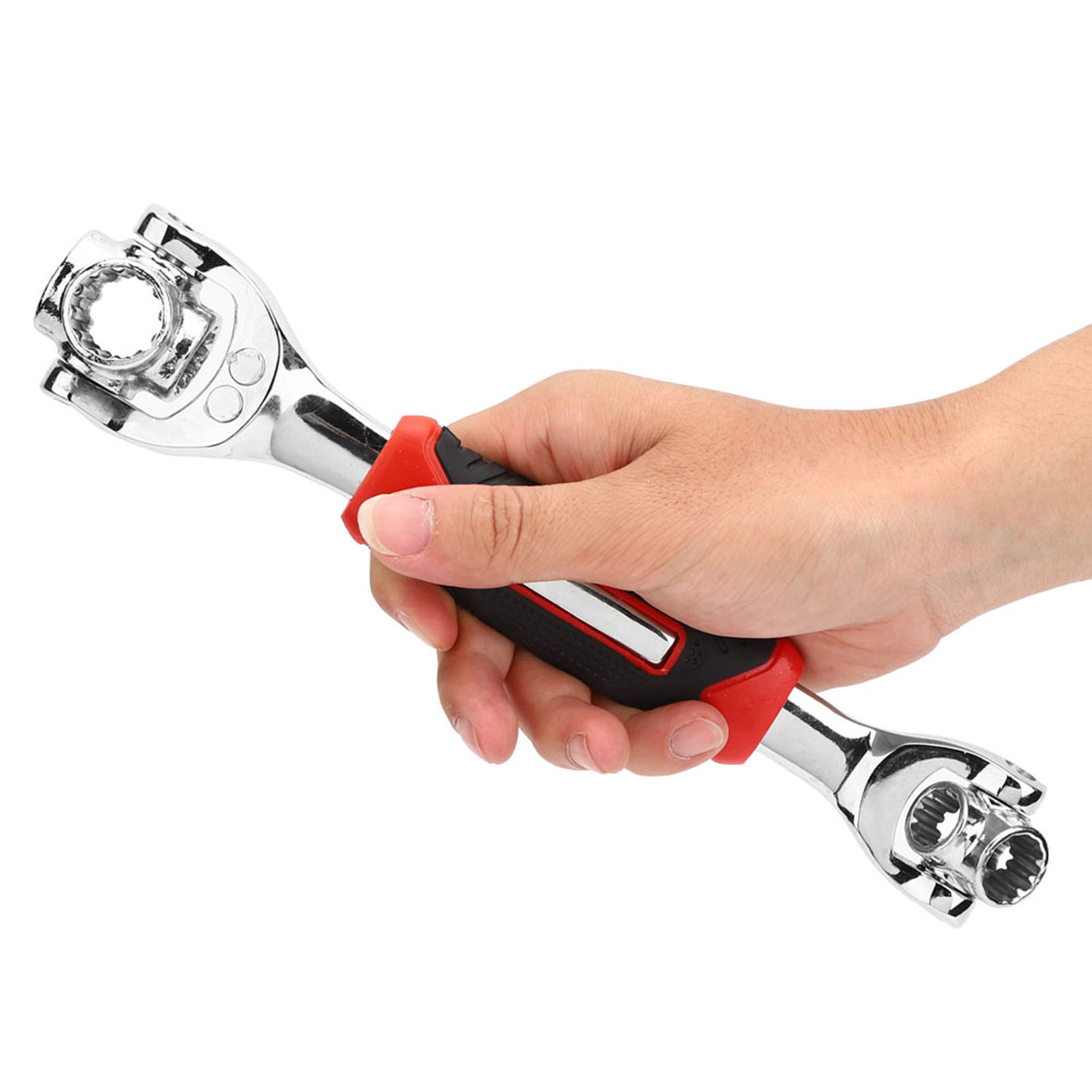 8-in-1 Multifunktions-steckschlüssel, Drehbarer Doppelsteckschlüssel, Metrisch, 8–19 Mm, Mit Magnet