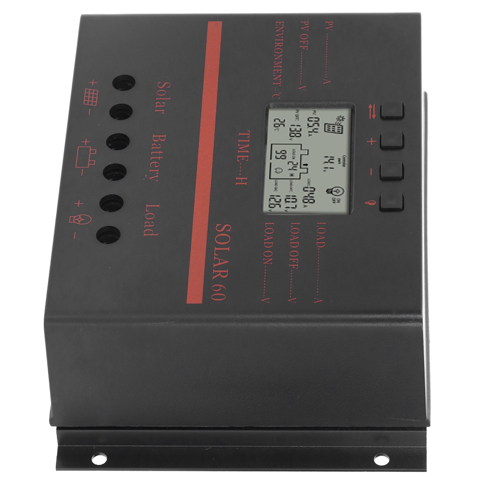 Pwm 60a Solarladeregler Dc12v/24v Solarmodulregler