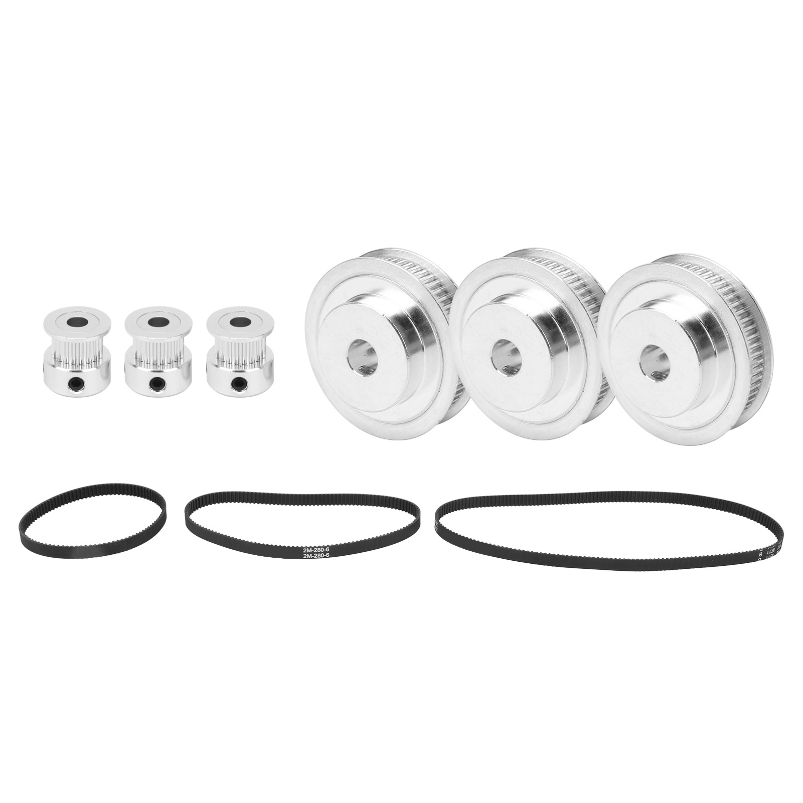 Synchronrad 20/60 Zähne, 8 Mm Bohrung, Zahnriemen 2gt200/280/400/mm