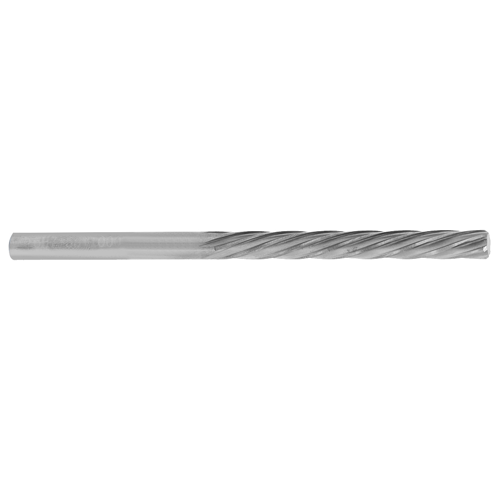 Verlängerte Spiralreibahle, Wolframstahl, Gerader Schaft, Werkzeugmaschinenzubehör 6x100 H7