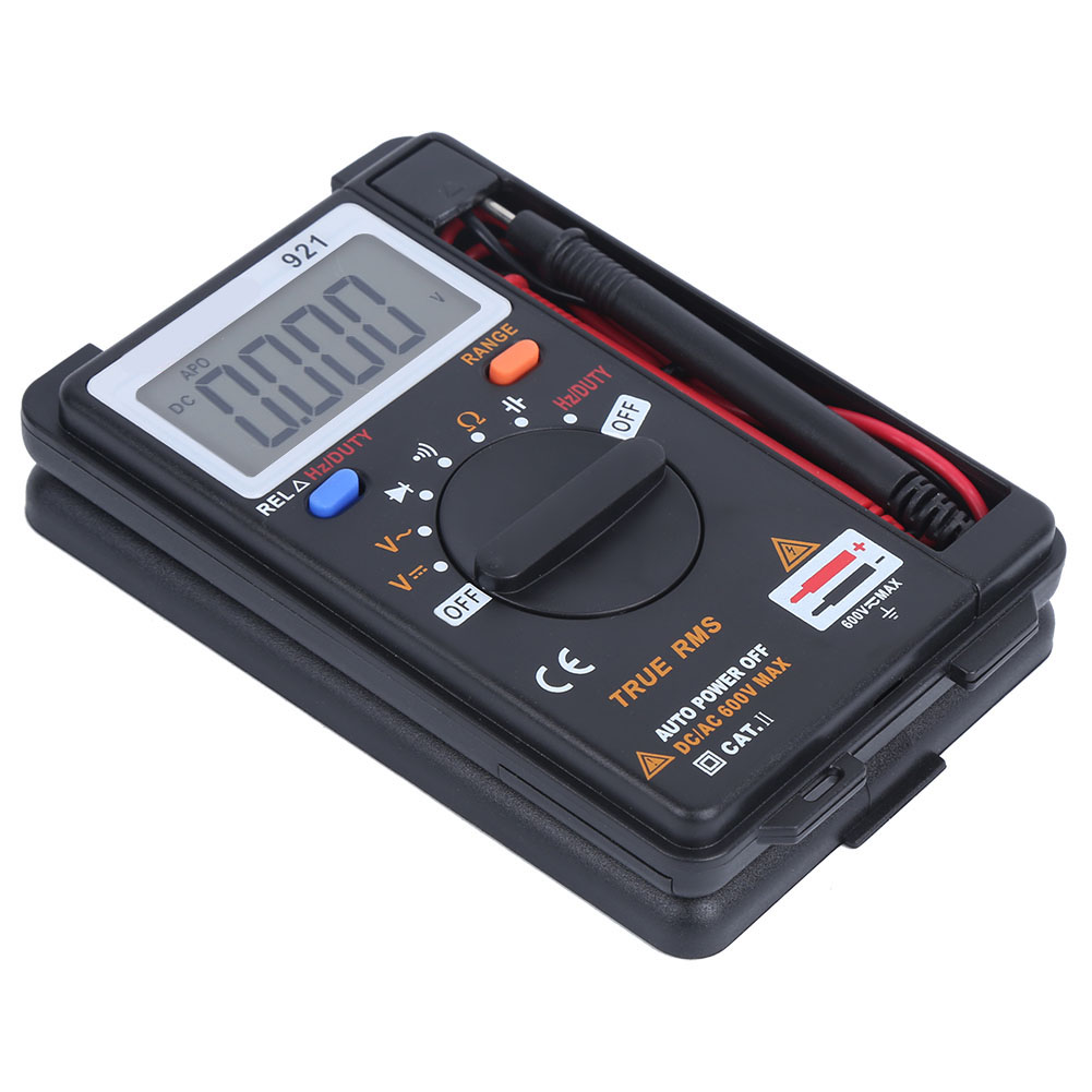 Tragbares, Handliches Digitales Frequenzmultimeter Mit Lcd-anzeige – Ein Gerät Zur Messung Elektrischer Spannungen