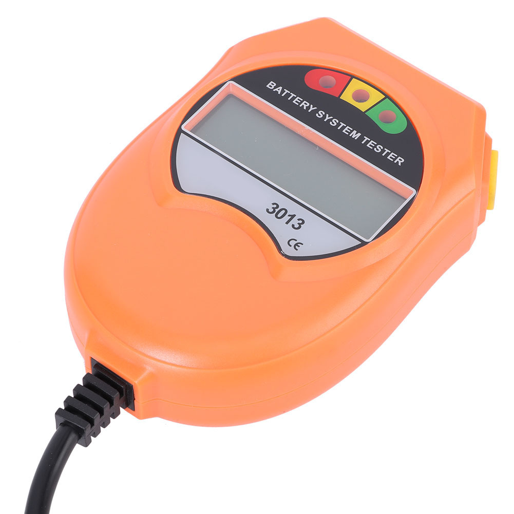 Batterietester Mit Lcd-hintergrundbeleuchtung Für 12-v-bleiakkumulatoren In Fahrzeugen