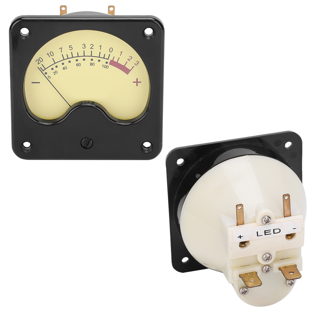 Tr-57-s0346 Tragbares Vu-meter Für Leistungsverstärker, Audiopegelmesser Mit Hintergrundbeleuchtung, Für Zuhause Und Auto