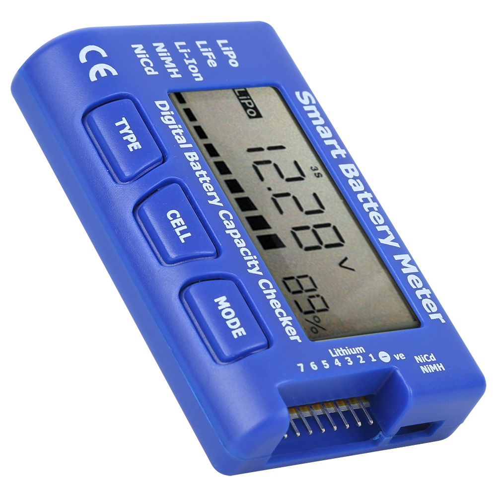 Intelligenter 5-in-1-digitalbatterietester Mit Lcd-display Zur Überprüfung Der Batteriekapazität