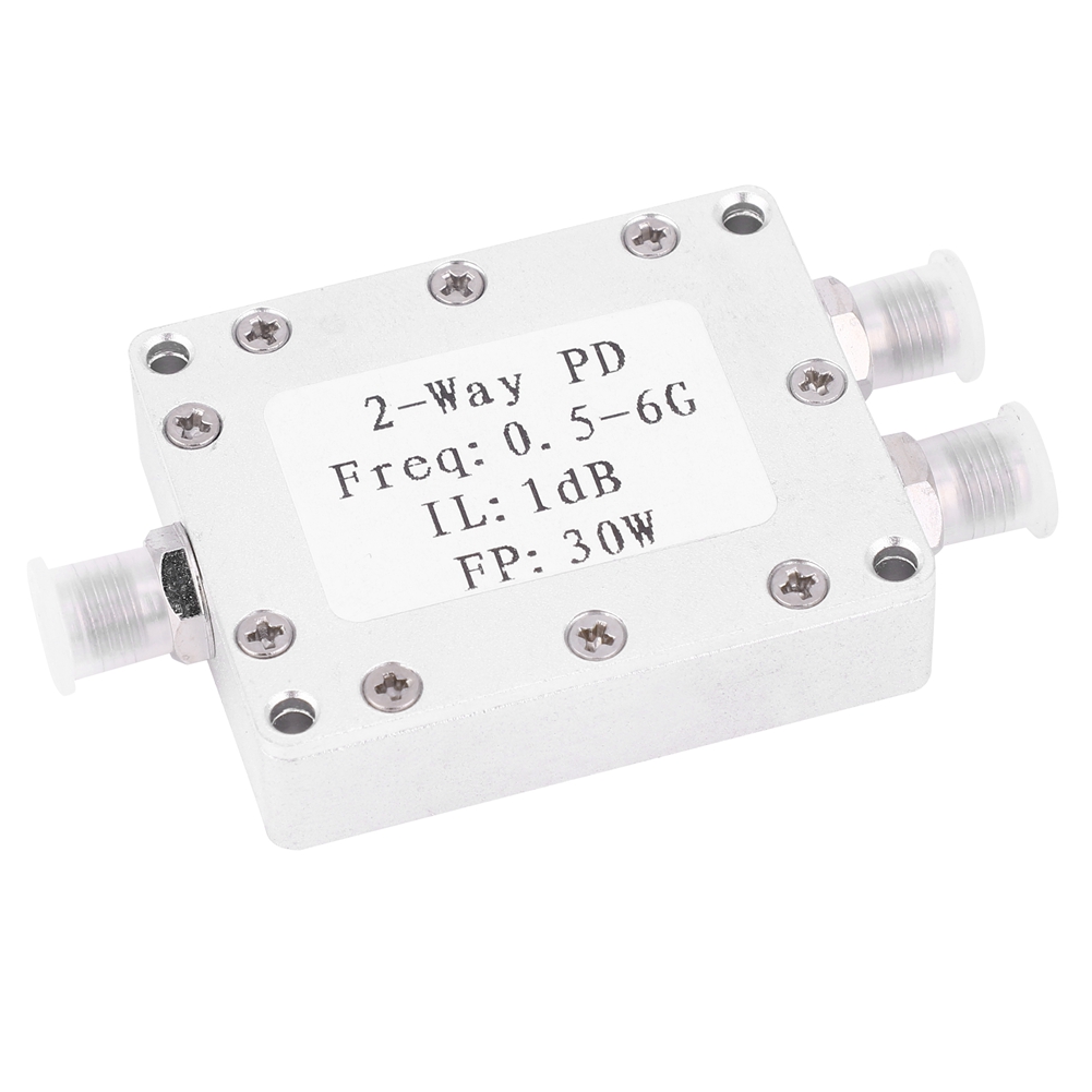 Hf-leistungsteiler 0,5–6 Ghz 30 W, Bidirektionaler Leistungsteiler, Signalleistungsteilermodul