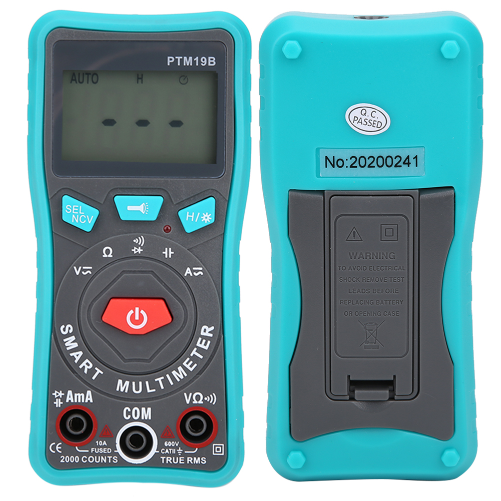 Ptm19b Tragbares Digitalmultimeter, Berührungsloser Spannungs- Und Diodentester, Testgerät