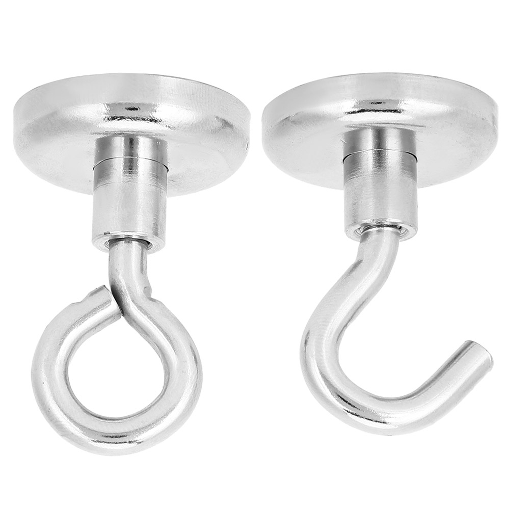 2 Magnetische Angelhaken, Magnetisches Zubehör, 3-lagige N35-korrosionsschutzbeschichtung