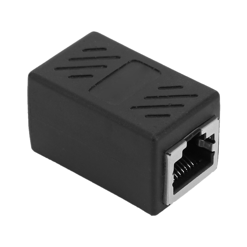 Packung Mit 10 Rj45-netzwerkkabelstecker-abdeckungen, 8p8c Zweiwege-adapter Für Breitband-computerverbindung