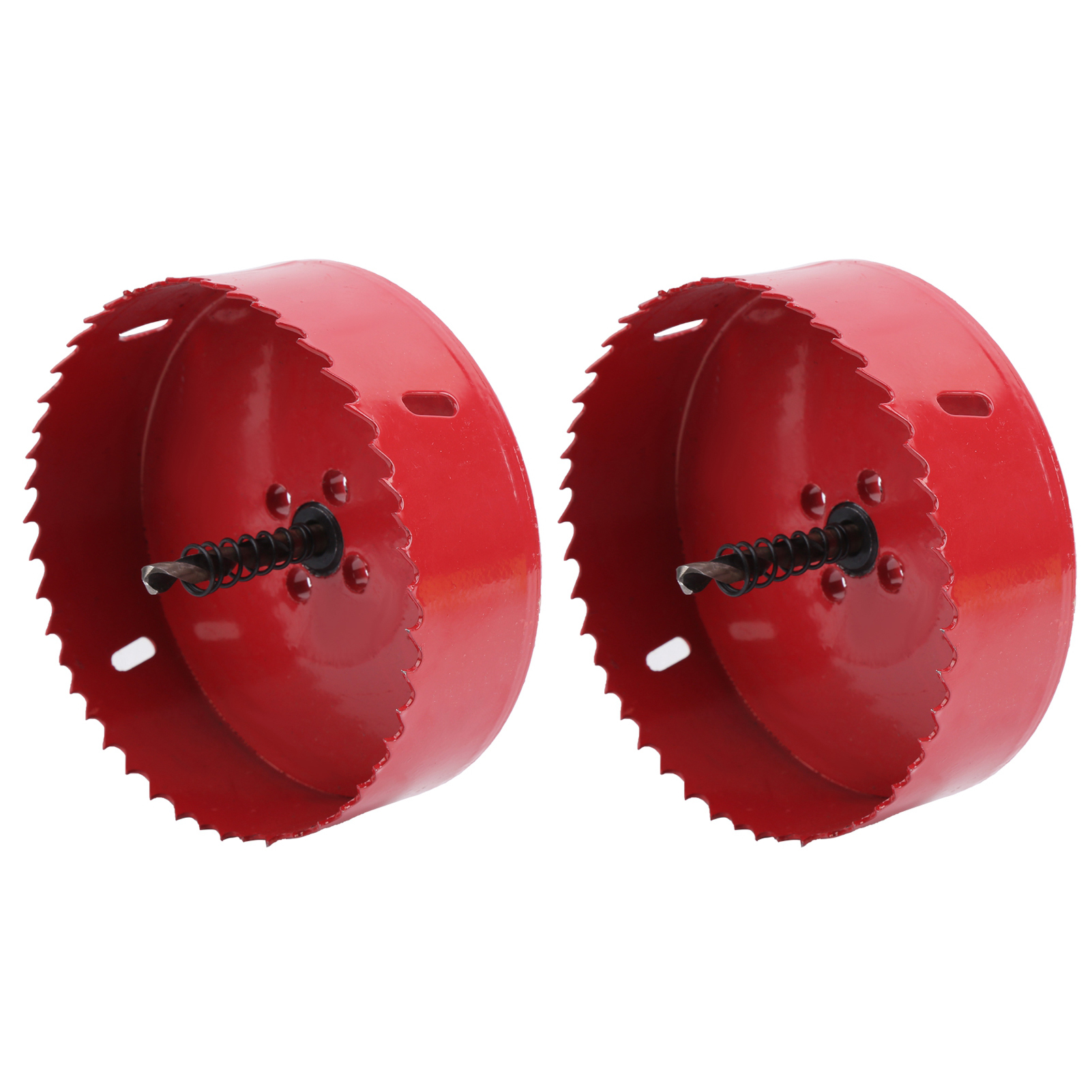 Sätze Von Bimetall-lochsägen Für Aluminium-, Pvc- Und Eisenbleche, Lochabstand 120-165 Mm (80 Mm)