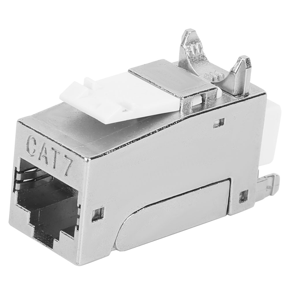 Cat7 90-grad-gigabit-modulnetzwerk, Kein Crimpwerkzeug Erforderlich, Geschirmter Rj45-anschluss, Informationsmodul
