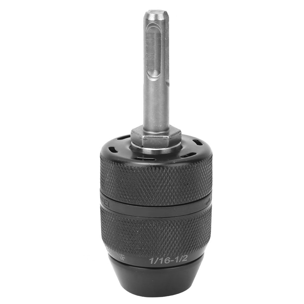 Elektrischer Selbstsichernder Bohrfutter-konverter Mit 1/2-20unf (2-13 Mm) Gewinde Auf Sds-adapterschaft