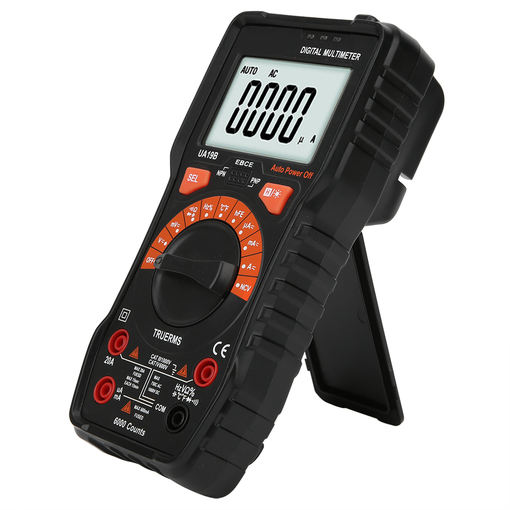 Ua19b Tragbares True-rms-digitalmultimeter Zur Messung Von Strom, Spannung, Kapazität Und Widerstand