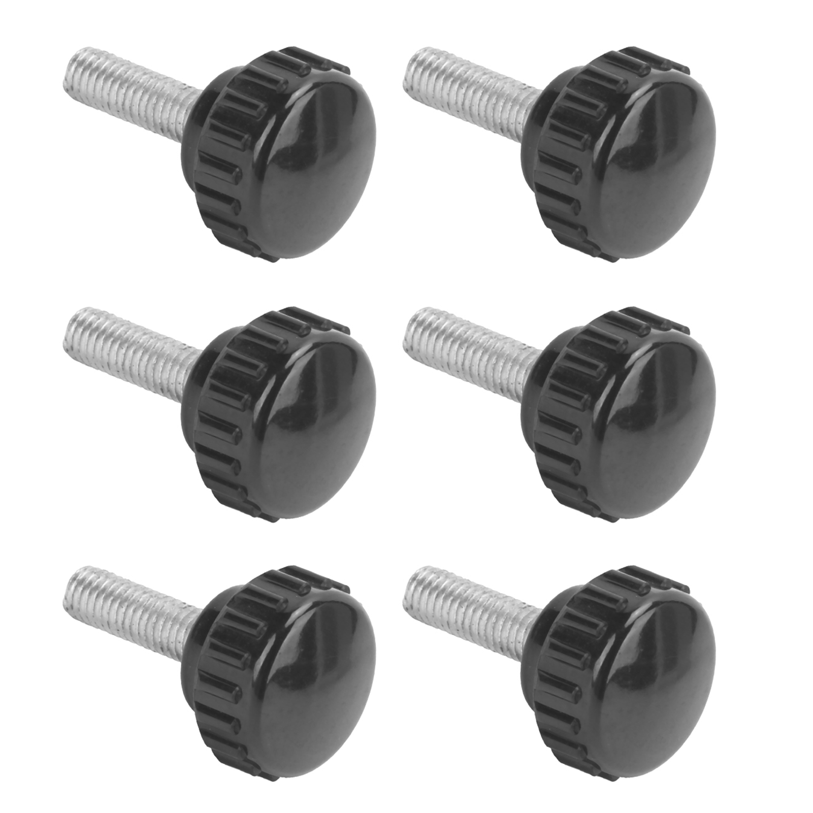 10 Stück Spannknopf, Befestigungsschraube, Drehfutter, Schwenkmutter, Gerades Gewinde, Verriegelungsgriff M6x20x20