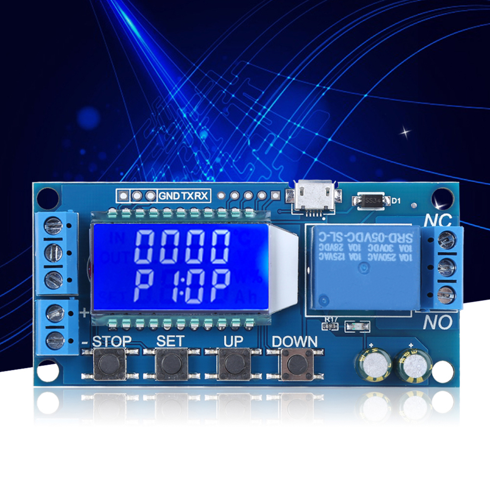 Elektronisches Relaissystem Mit Xy-zyklus-triggerverzögerung Lj02