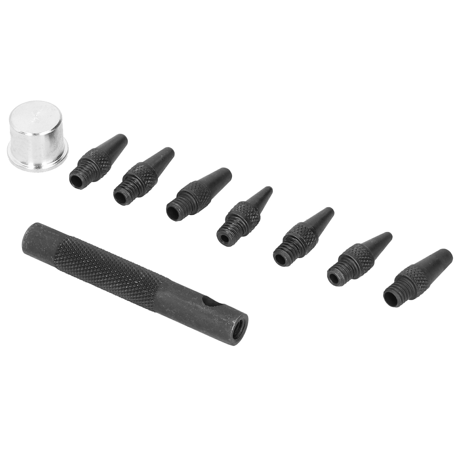 Lochersatz Mit Austauschbaren Köpfen, Rund, Für Lederarbeiten, Heimwerkerwerkzeug, Kombinationsstahl, 2–5 Mm