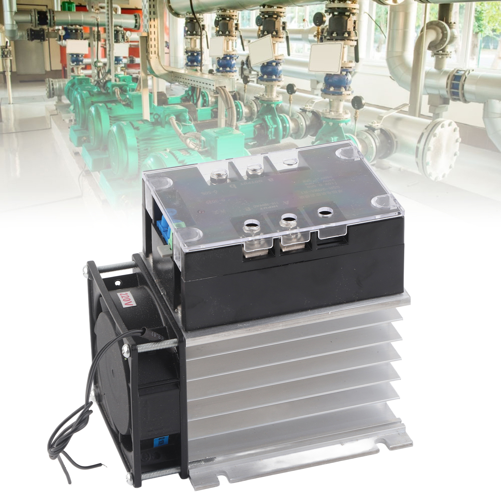 Sanftanlaufregler, Industrielle Steuerungszubehörteile, Aluminiumsockel Für Ein-/zweiphasenmotor (modularer Kühler)