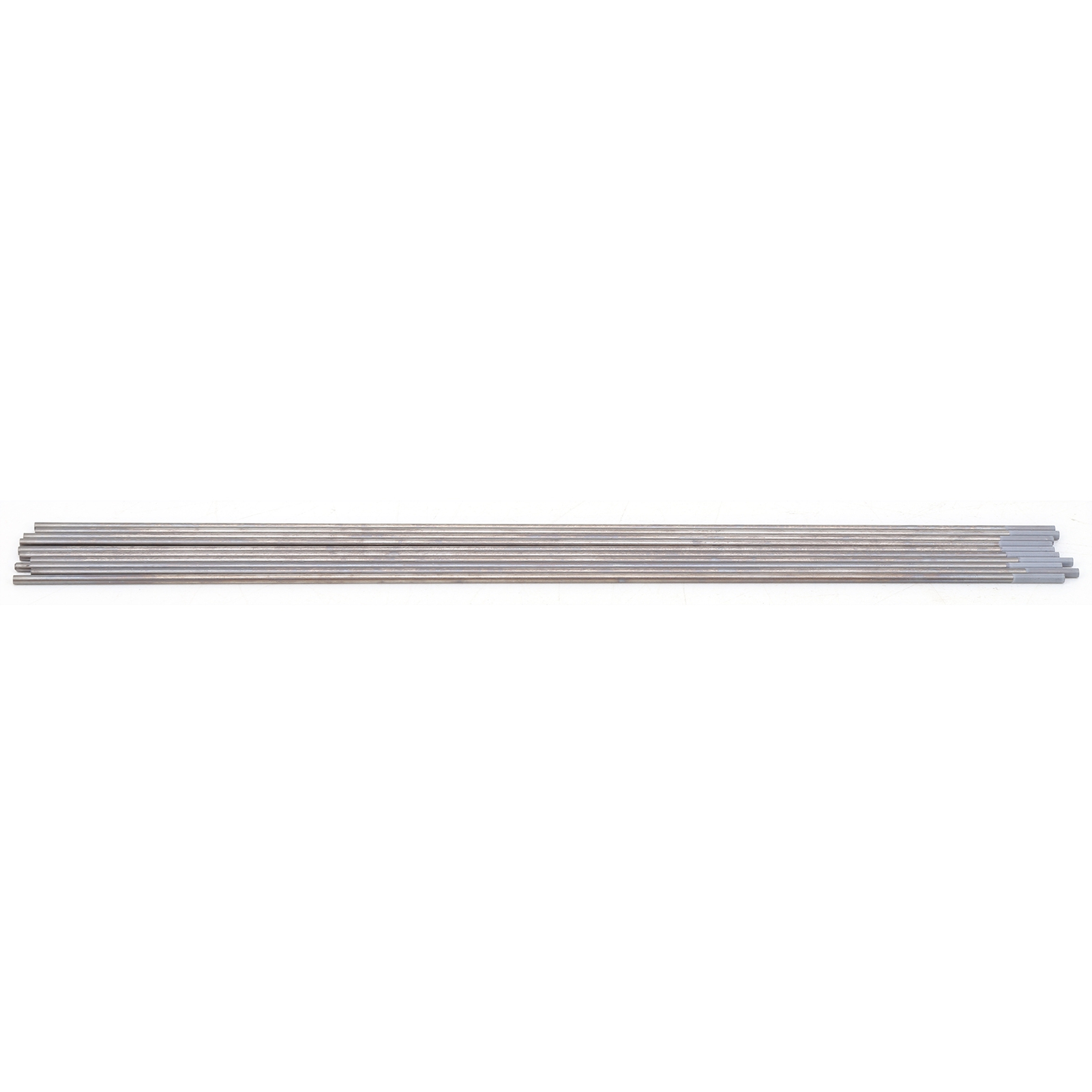 10 Wc20-wolframelektroden Zum Lichtbogenschweißen Dünner Aluminium- Und Stahlbleche, Grau, 1,6 Mm