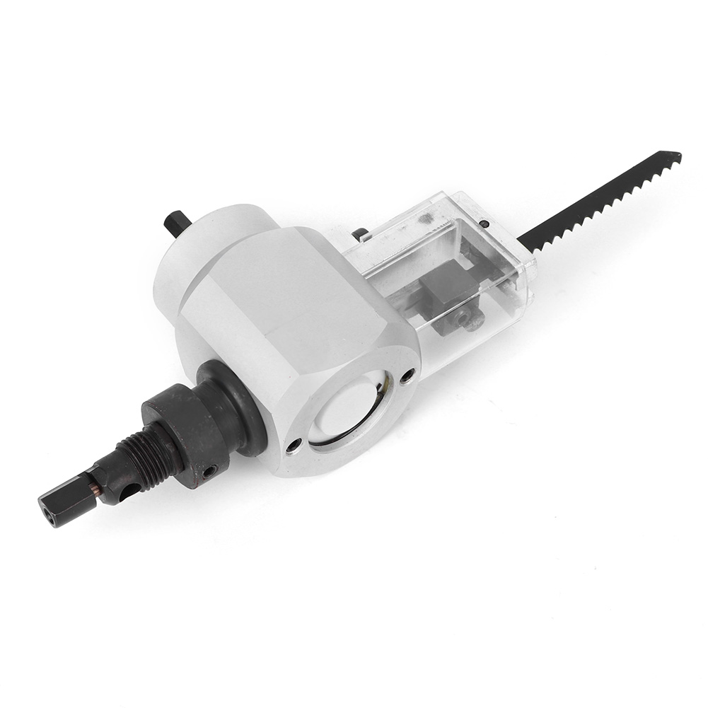 Doppelkopf-metallschneider, Blechschneider, Bohraufsatz Für Elektrische Holzsäge Mit Schlüssel