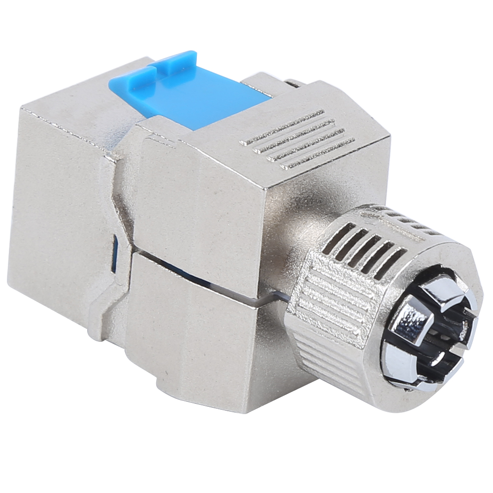 Cat8-modul Für Computernetzwerke, Kein Einsteckwerkzeug Erforderlich, Geschirmtes Rj45-netzwerkkabel, Informationsmodul