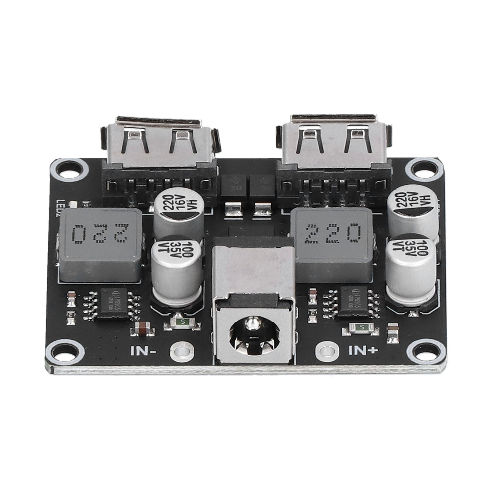 Dc 2-wege-abwärtswandlermodul Für Qc2.0/qc3.0 Usb-schnellladegeräte Zum Laden Von Mobiltelefonen