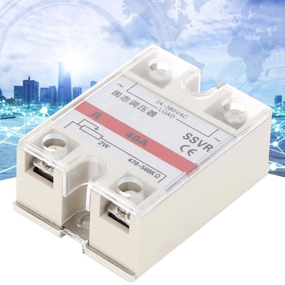 Halbleiter-spannungsregler, Einphasen-relaismodul, Niederfrequenz Ssvr-40a, 24–380 V Ac