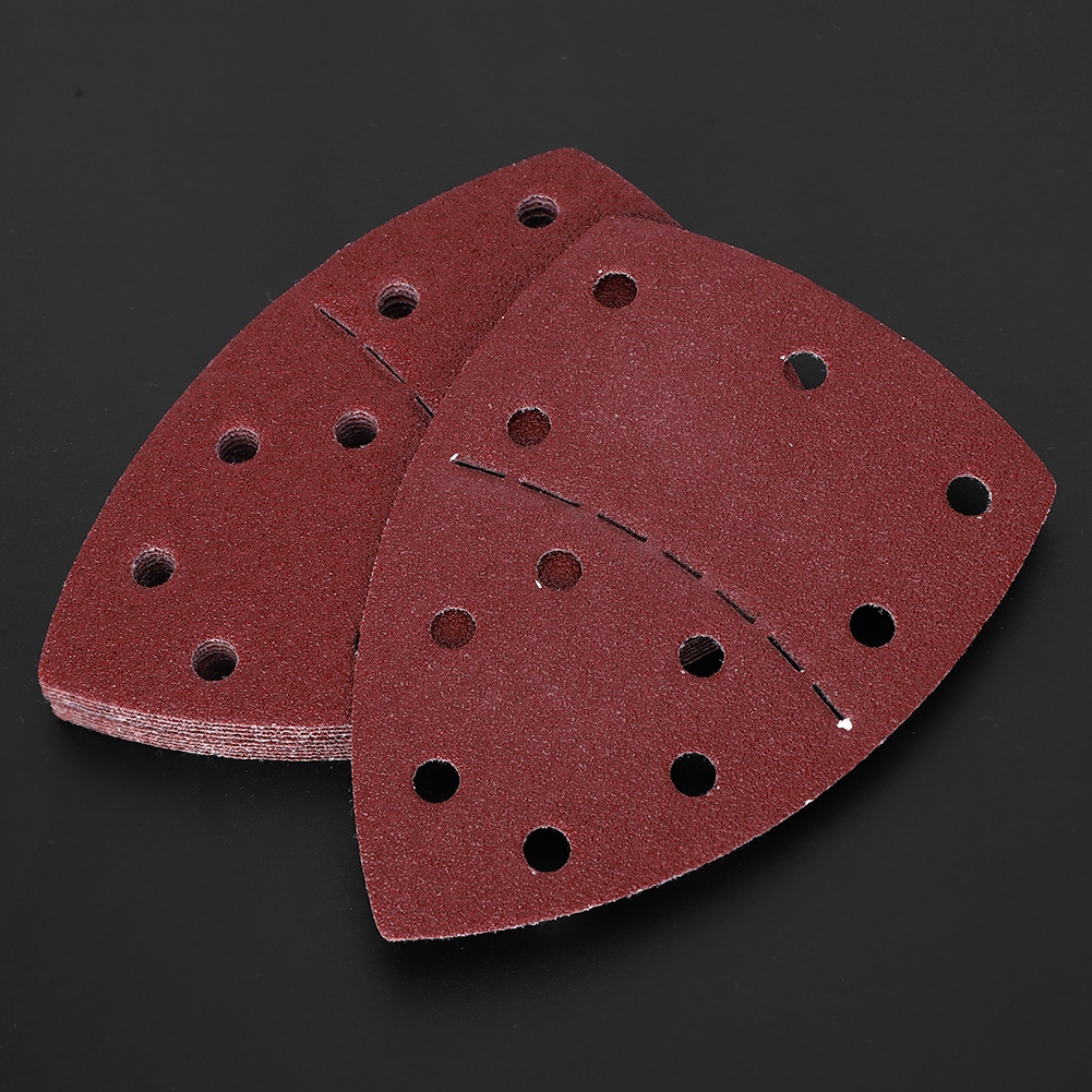 60 Blatt „maus“-schleifpapier, Einzelne Schleifpapierblätter, 140 X 140 X 100 Mm, 11 Löcher, Körnung 60