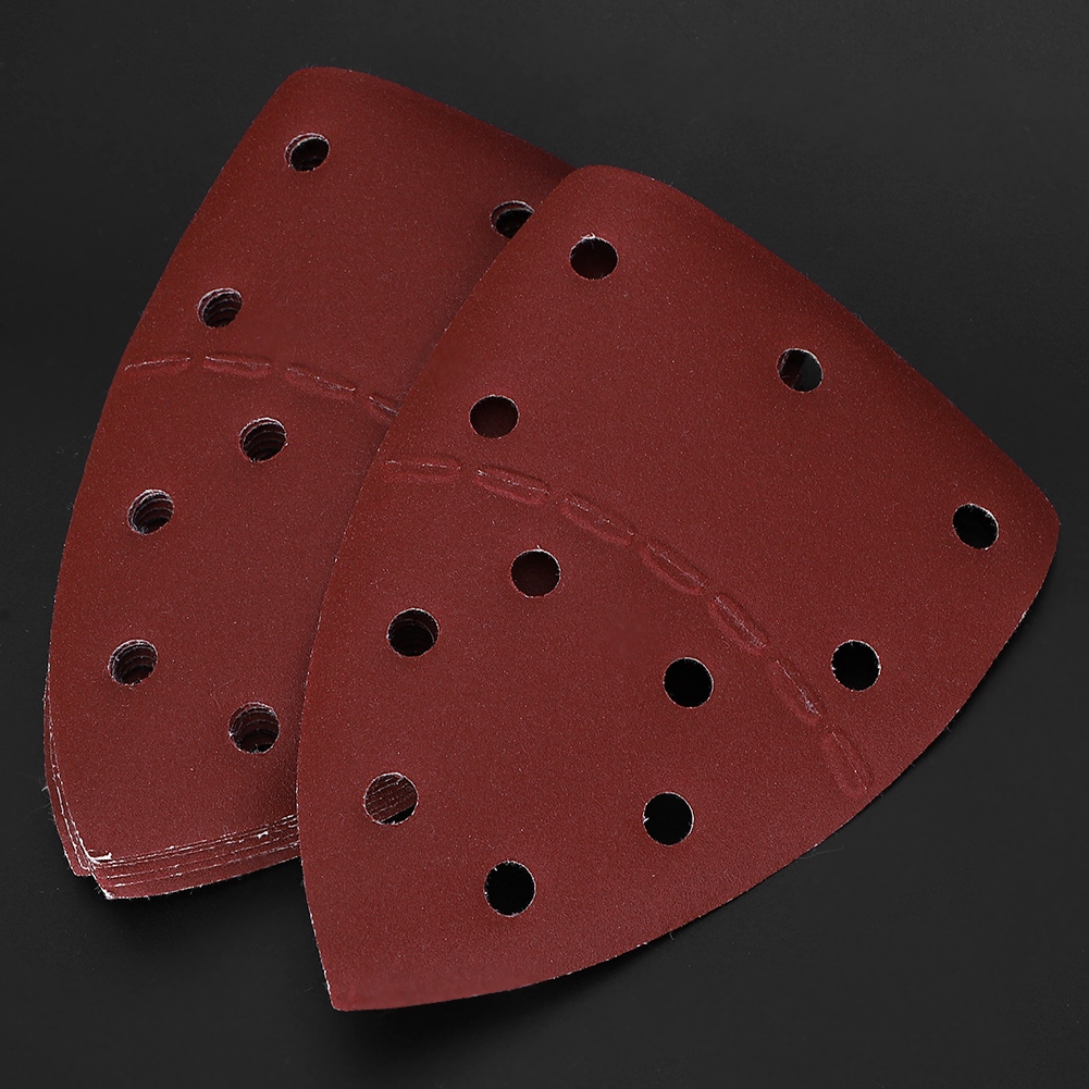 60 Blatt „maus“-schleifpapier, Einzelne Schleifpapierblätter, 140 X 140 X 100 Mm, 11 Löcher, Körnung 240