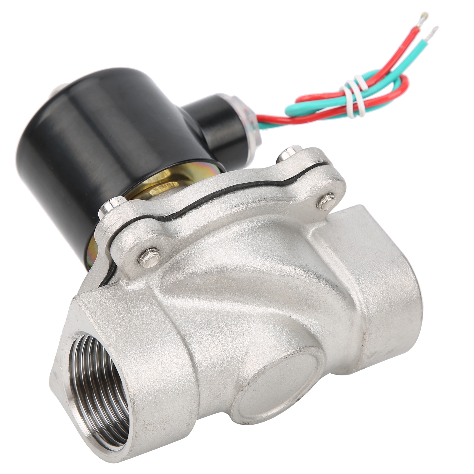 G1-zoll-magnetventil Aus Edelstahl, Stromlos Geschlossen, Direktwirkend, Wasser/luft, Clicket 2w-250-25bac24v
