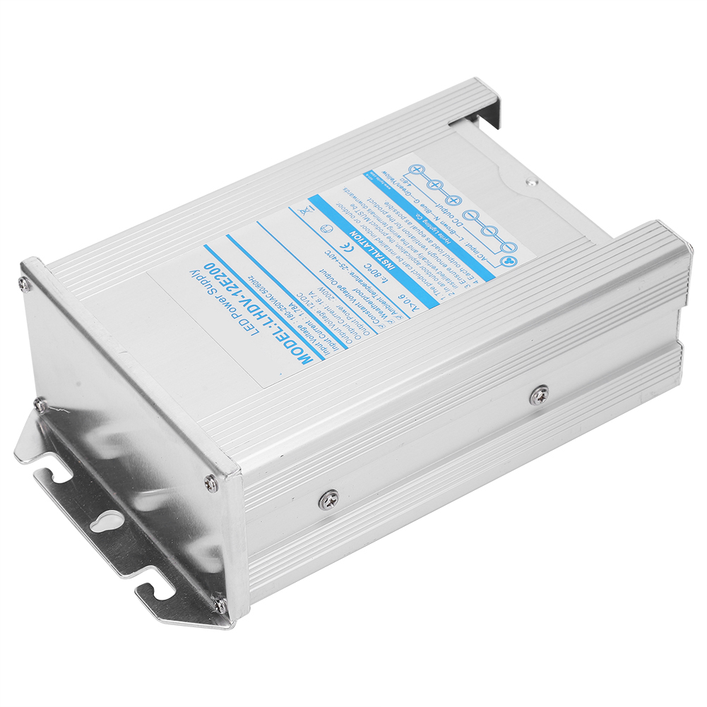 Wasserdichtes Schaltnetzteil Aus Aluminiumlegierung Für 200-w-led-lichtmodule (lhdv 5e 200 5v)