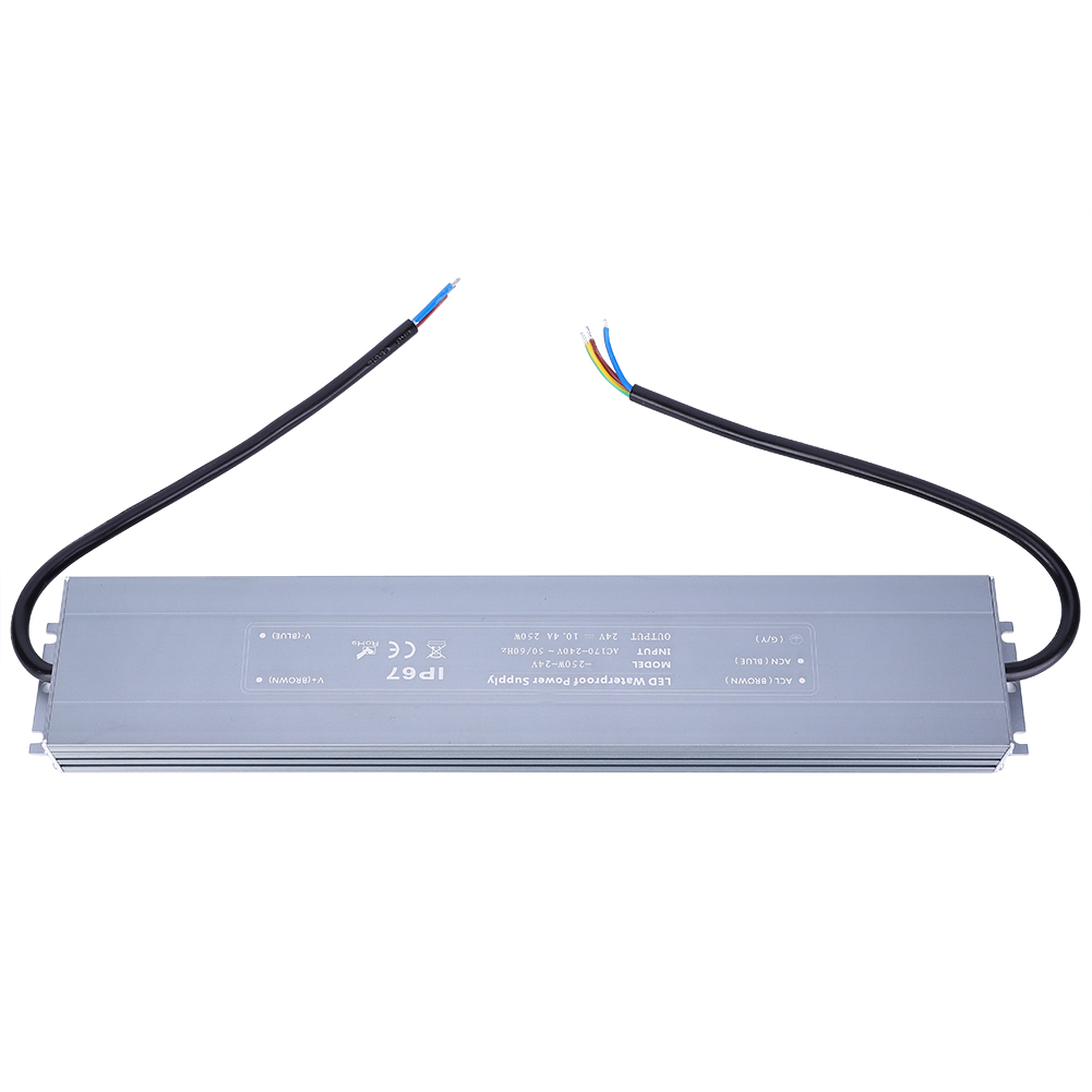 Ultradünnes, Wasserdichtes Industrienetzteil Hruw-250w-24v 170-240vac (50/60hz)