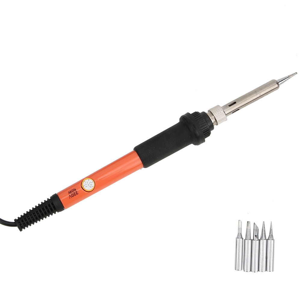 20-teiliges Elektrisches Lötkolben-set, Temperaturregelung, Ohne Schalter, Lötwerkzeug, 220 V, Eu-stecker