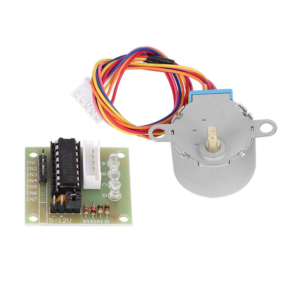 Schrittmotor Mit 4-stufiger Drehzahlreduzierung, 4-phasig, Ul2003-treiberplatine, Testmodul, Elektrische Komponenten